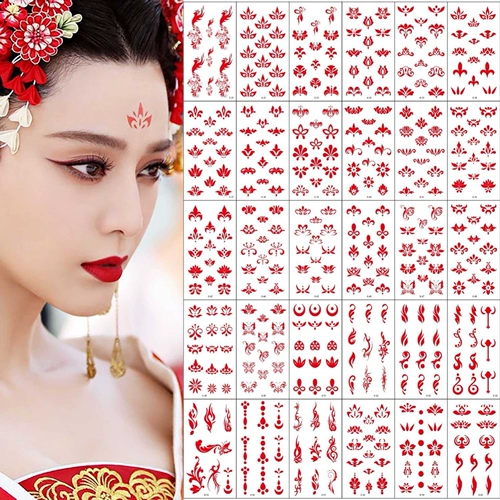 Аксессуар для макияжа, наклейка для лица