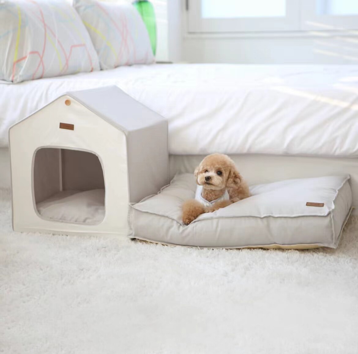 South Korea ITSPET Favorite Cabin Flattering Pet Cat Dog Tent Closed House Kennel Mat Waterproof and washable