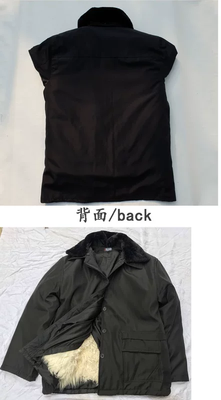 Lông một da cừu 袄 trung niên lông lông nylon da vượt qua da cừu lông