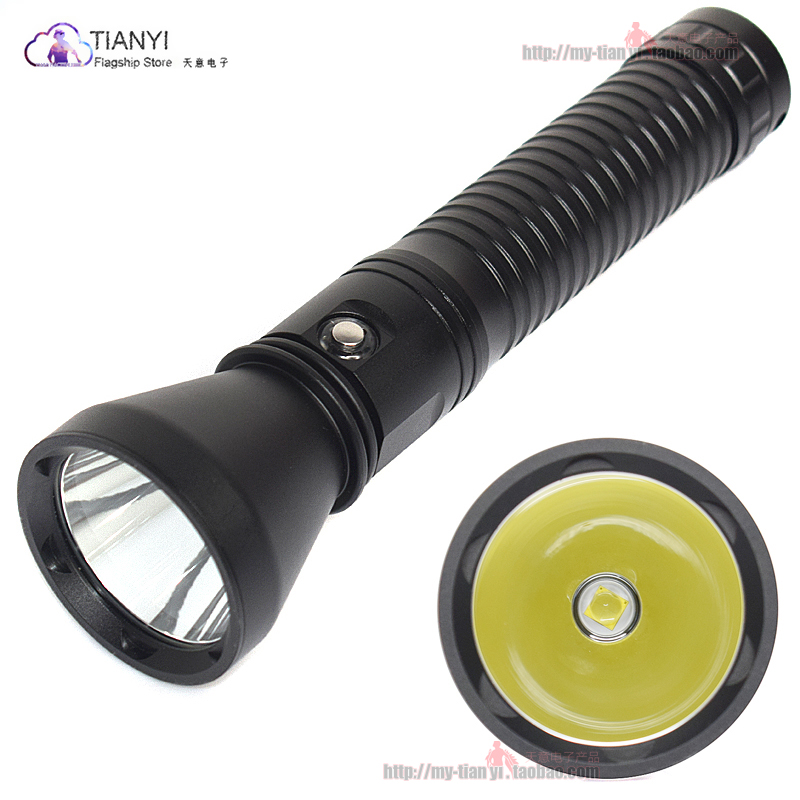 XHP70II 2nd generation flashlight with bright light super bright static gas lamp Far shooting concentrated waterproof 85 m Submersible Flashlight