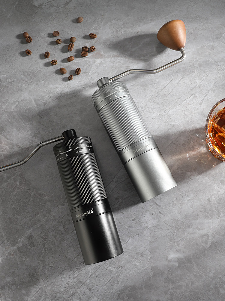 Mongdio Hermit X1 Hand-Cranked Coffee Grinder Coffee Bean Grinder Manual Coffee Machine Portable Hand Grinder