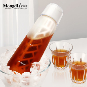 Mongdio Coffee Cold Brew Pot, Household Cold Brew Bottle, Cold Brew Cup, Cold Brew Tea, Large Capacity Glass Cold Brew Pot