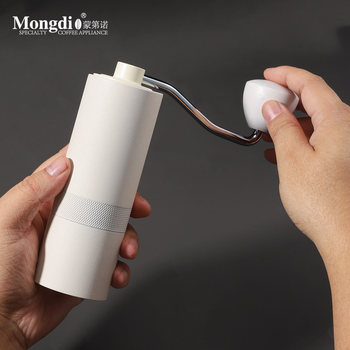 Mongdio Hand-Cranked Coffee Grinder Manual Coffee Machine Coffee Bean Grinder Hand-Cranked Coffee Grinder