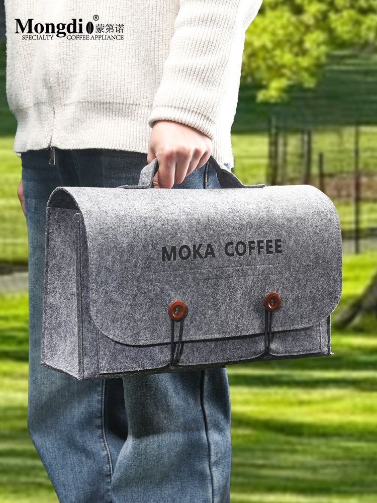 Mongdio Hand-Brewed Coffee Pot Set Outdoor Camping Coffee Equipment Portable Travel Hand-Brewed Coffee Equipment