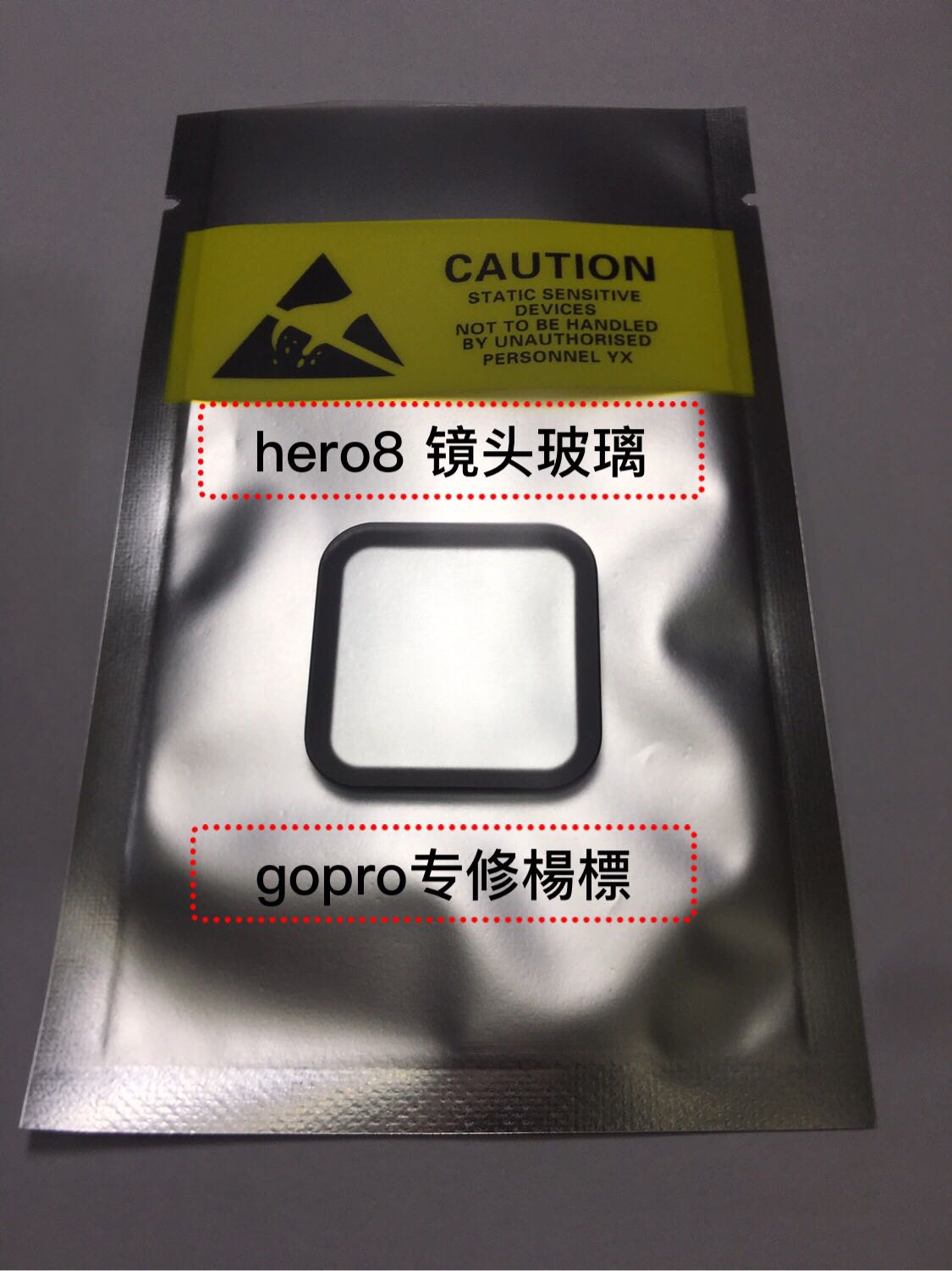 GoPro hero8black lens glass original factory glass dog 8 original tempered glass front lens thinning oil layer