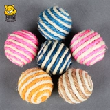 Забавный кошачий игрушечный мяч Смешная кошачья палка кошачья себя -забивайте меч и шар конопля, зубы, возьми звук шар -шар