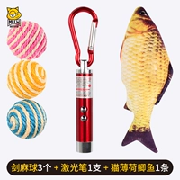 Меч и оцепеневший мяч 3+1 лазерная ручка, 1 маленький сом 1 кусок