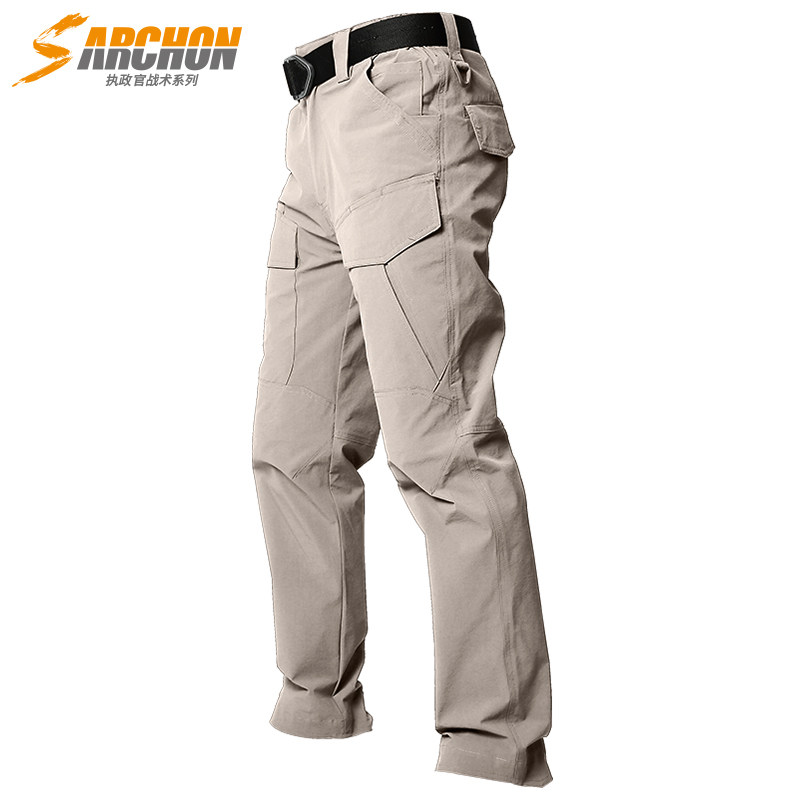 Consuls outdoor stretch quick dry pants men's summer tactical pants breathable quick dry army fan pants hiking pants