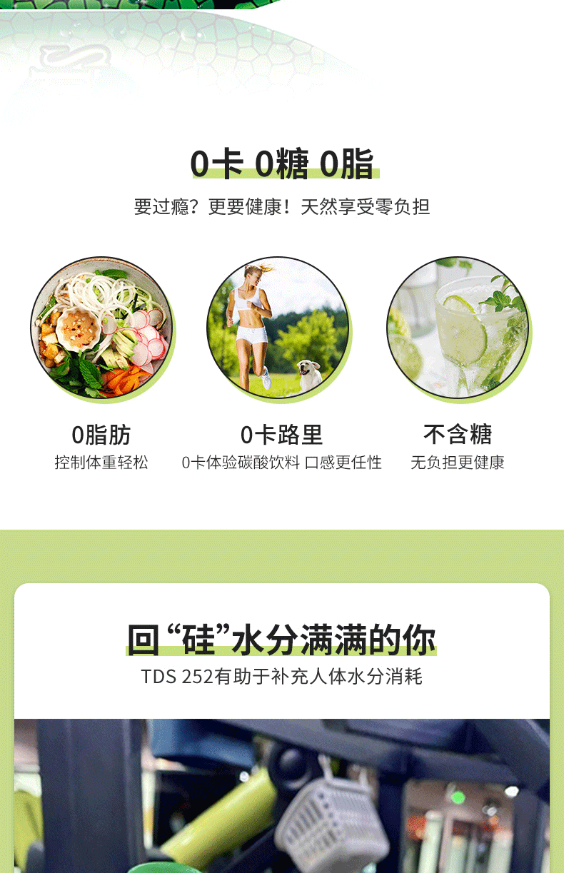 【拍两单】事必胜气泡水325ml*12