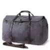European large capacity men's portable short trip bag business luggage bag Waterproof canvas vintage check-in bag