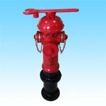 Xinglong encrypted above-ground fire hydrant SS100 65-1 6 magnetic fire hydrant anti-theft water outdoor hydrant