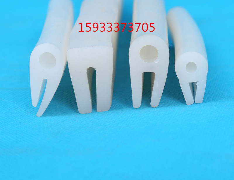 Dust removal U-type sealing strip dust collector high temperature resistant U-type silica gel sealing strip upper cover cover plate sealant strip