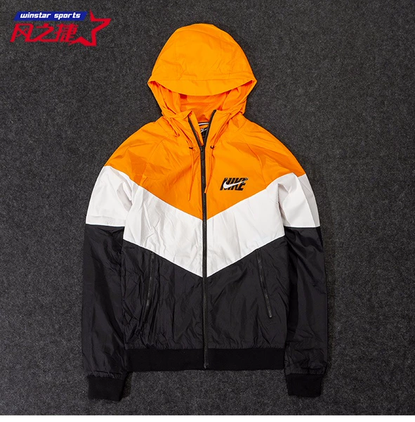 Áo khoác thể thao và giải trí nam Nike Windrunner Áo khoác trùm