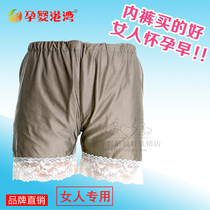100% silver fiber radiation-resistant shorts pregnant womens radiation protection against radiation underwear ladies pregnant womens pants underwear