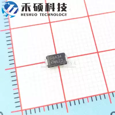 Original MBRA340T3G screen printing A34 3A 40v Schottky diode SMA DO-214AC