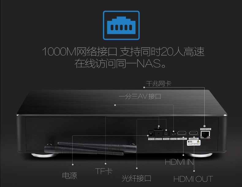 4K 蓝光播放器开博尔Q10 Plus