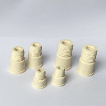 14 19 24# threaded reverse port plug flip-top plug screw port sealing rubber plug high elastic rubber plug