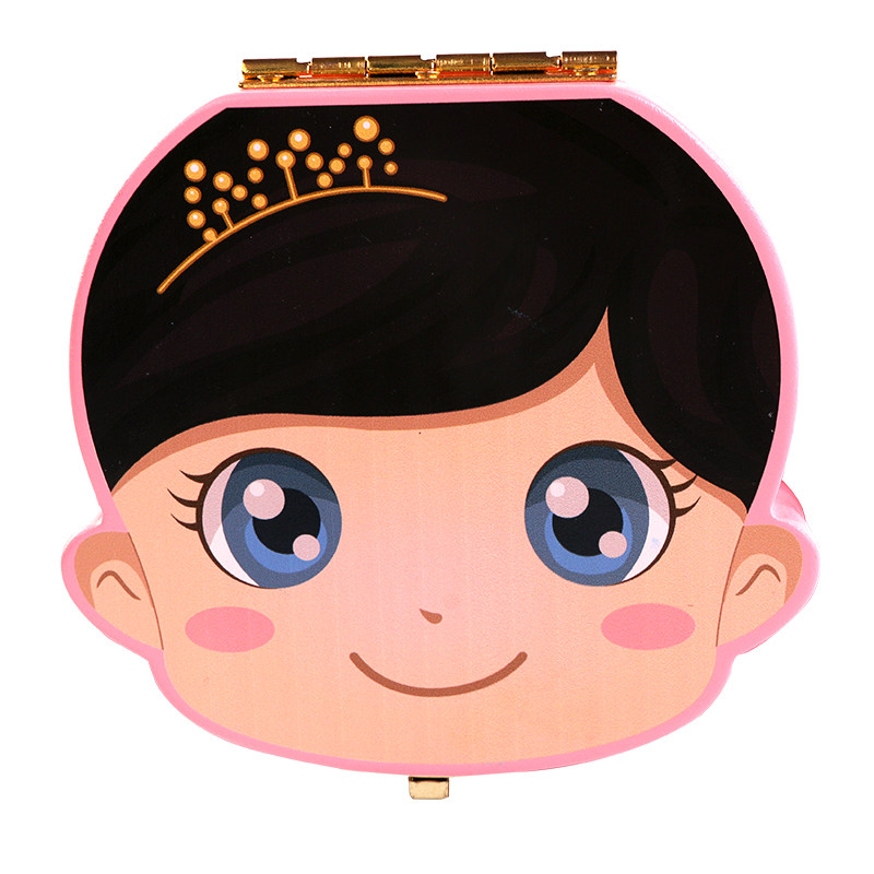 Lamu deciduous tooth commemorative box Wooden Tooth replacement box tooth House fetal hair papaya creative souvenir gift gift