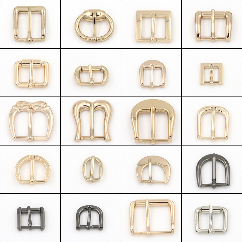 Metal buckle Coat windbreaker adjustment buckle Belt belt pin buckle Sandal buckle Women's bag accessories Japanese buckle