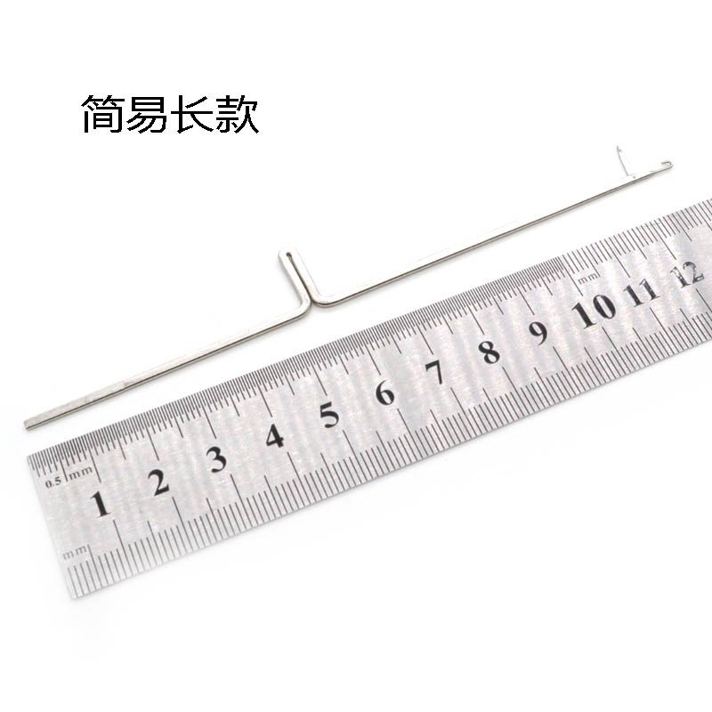 Áo len đính cườm chì có lưỡi móc tay may máy móc áo len ngắn đan móc lớn - Công cụ & vật liệu may DIY chỉ khâu