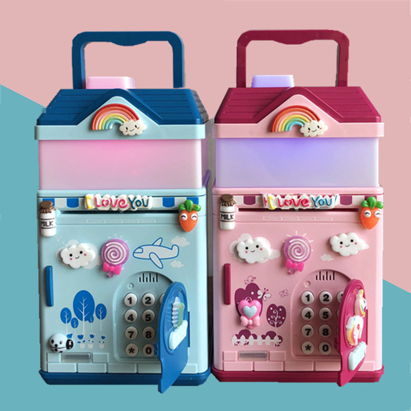 Children's deposit can only enter the new savings network red password anti - drop boys and girls six - one gift