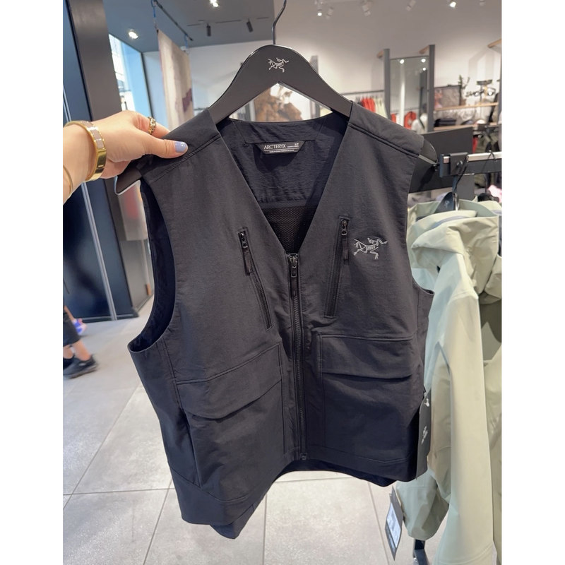 [Shenyang] Arc'Teryx Women's Sonii Utility Vest Zippered Softshell Vest
