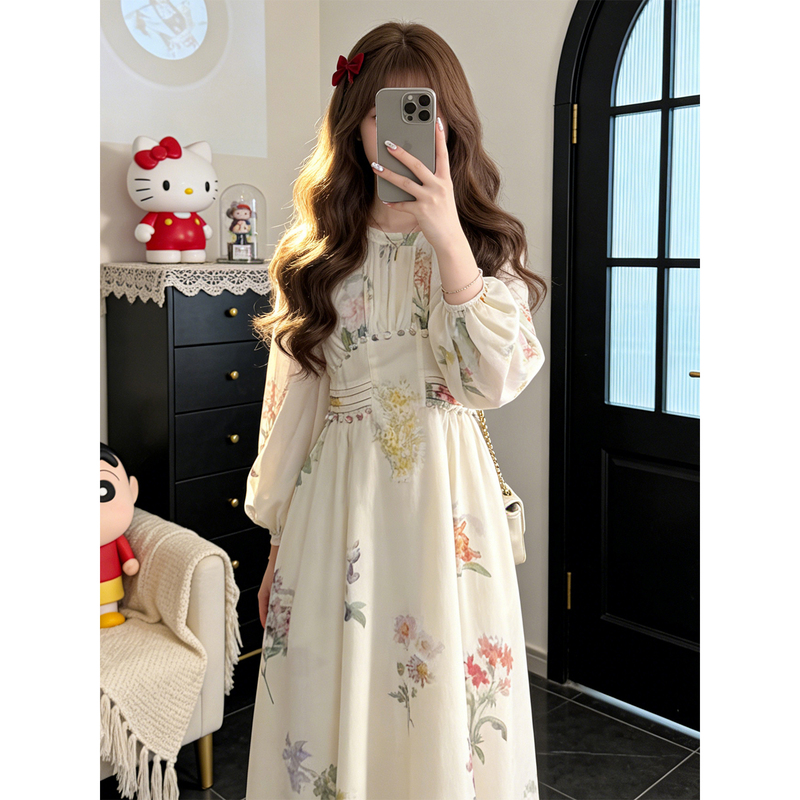 Spring Women's Clothing 2026 New Style Cool and Unique Super Pretty Dress Korean Style Atmosphere Outfit