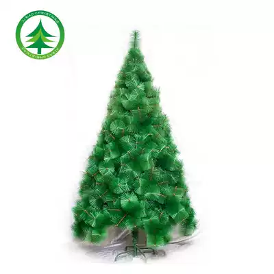 pet pine needle Christmas tree decoration export pine needle Christmas decoration pine needle tree simulation plant ornaments