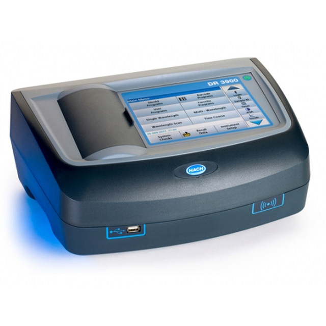 Hach Dr3900 Spectrophotometer Multi-Parameter Water Quality Analyzer Cod Ammonia Nitrogen Total Phosphorus Total Nitrogen Analyzer
