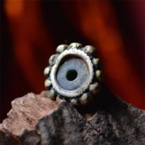 (Tibetan Suoya) old spacer - the hole is about 4mm X the diameter is about 18mm A44