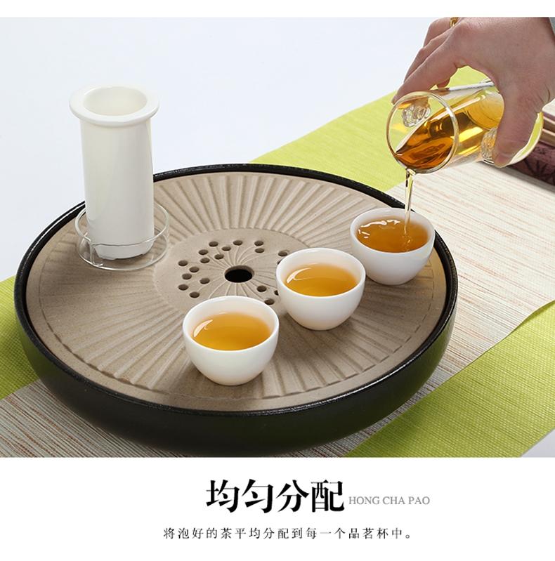 Your up heat - resistant glass tea tea with kung fu teapot suet white jade ceramic filter with tea, a cup of green tea