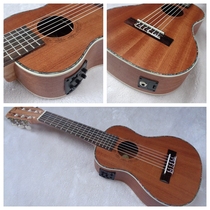Adult Children Travel Guitar 28 Inch Electric Box Guitar Lili 6 Six Strings Little Guitar