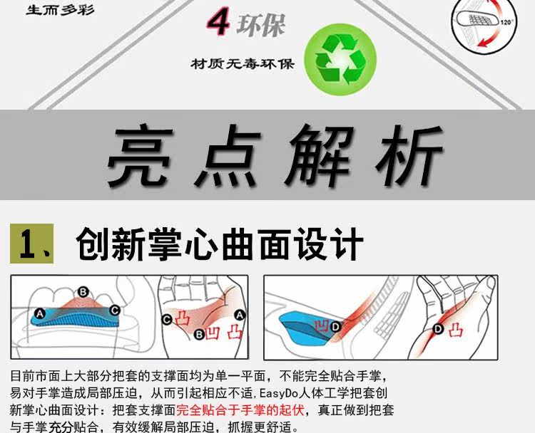 Poignées de vélo EASYDO - Ref 2354634 Image 34