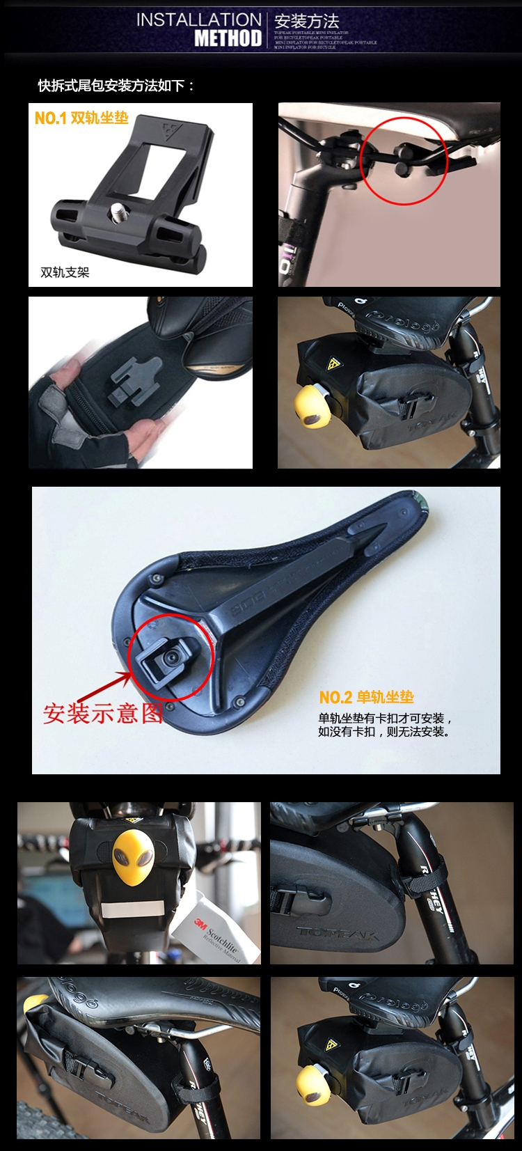 Sacoche pour vélo TOPEAK - Ref 2218488 Image 32