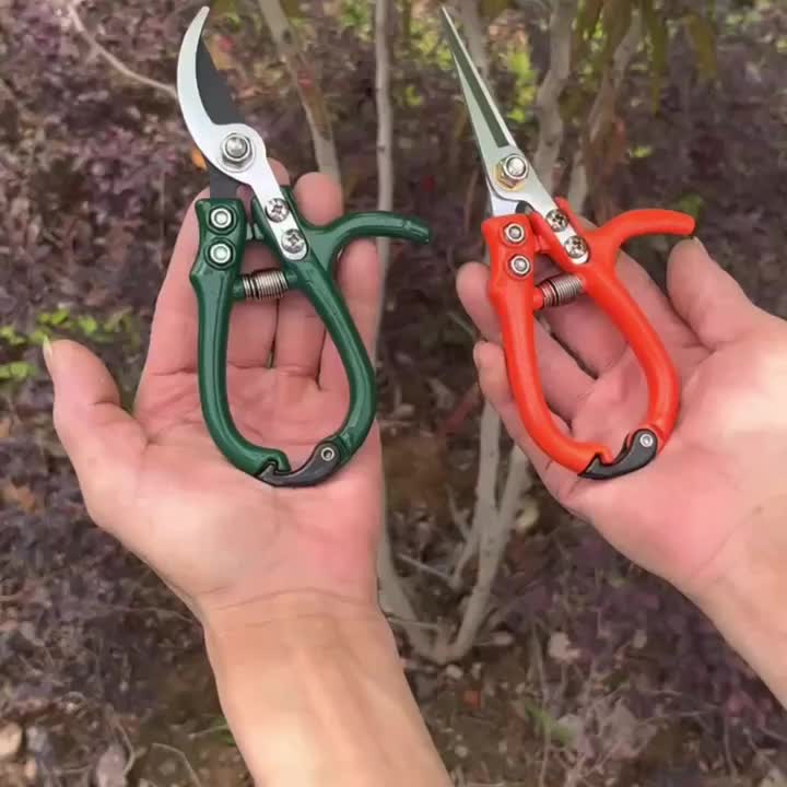 Garden Pruning Scissors Floral Shears Set Pruner Shears With Comfort