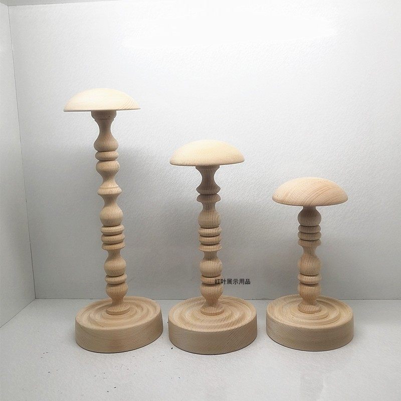 Current Goods Supply Hat Show Wood Hat Brace Clothing Hat Rack Upscale Clothing Shop Hat Brace Hat Display Shelf