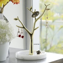 Jewelry rack jewelry storage rack display rack display rack ring chain rack gold hardware high-grade hardware