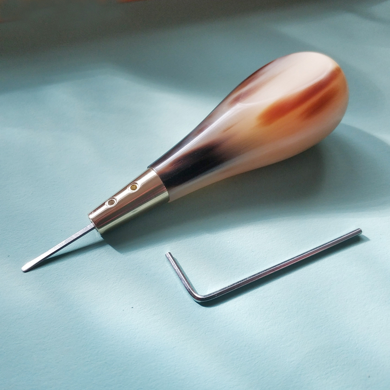 Leather Goods DIY Tools Handmade Leather Goods Method Cone Rhombus Cone Olive Cone Six Diamond Cone Flat Cone Replaceable Scalp Leather Method Chopping Cone