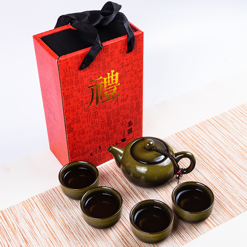 Travel tea sets portable crack cup home a kung fu tea pot 2 two ceramic outdoors Travel packages
