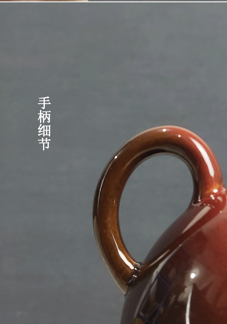 Up with ceramic teapot tea single pot home of kung fu tea set a single free private custom carved lettering