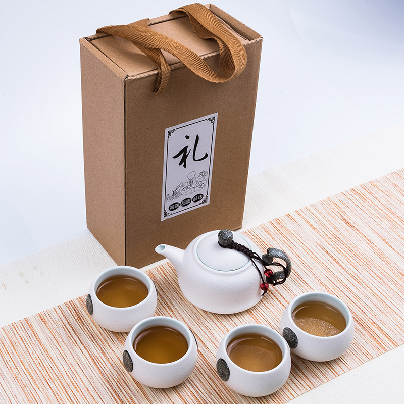 Travel tea sets portable crack cup home a kung fu tea pot 2 two ceramic outdoors Travel packages