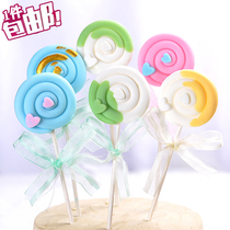 Chocolate silicone mold marshmallow Lollipop Fairy candy mold kid birthday edible cake decoration