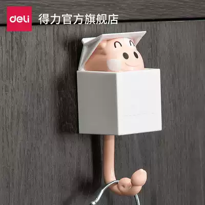 Dili 19365 adhesive hook creative cute strong adhesive glue door porch no hole hole storage wall Wall Wall decoration