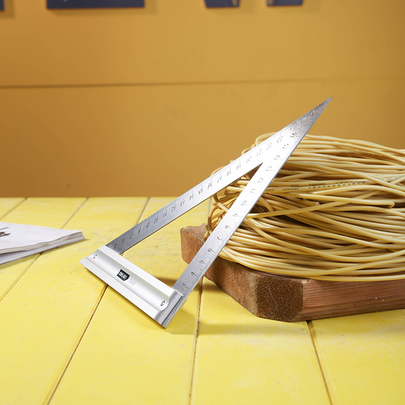 [USD 26.26] The powerful tool stainless steel triangle ruler 200mm site