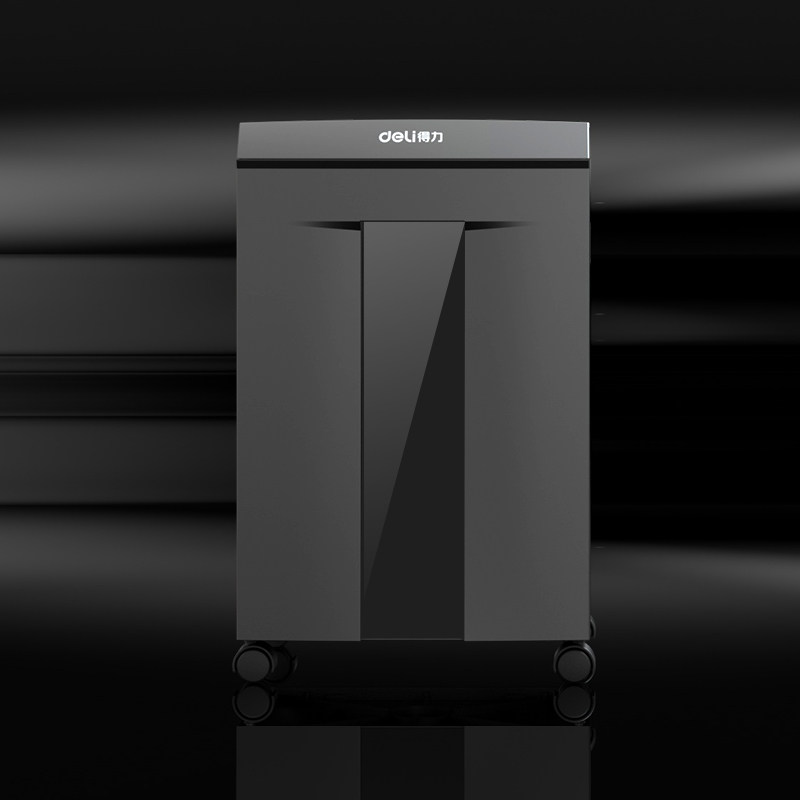 Deli 9959 Large Paper Shredder for Office Use, Level 6 Security, 30L/31L Document Shredder, Large Capacity, Commercial Grade, Industrial Grade, Large Home Shredder, Business Grade