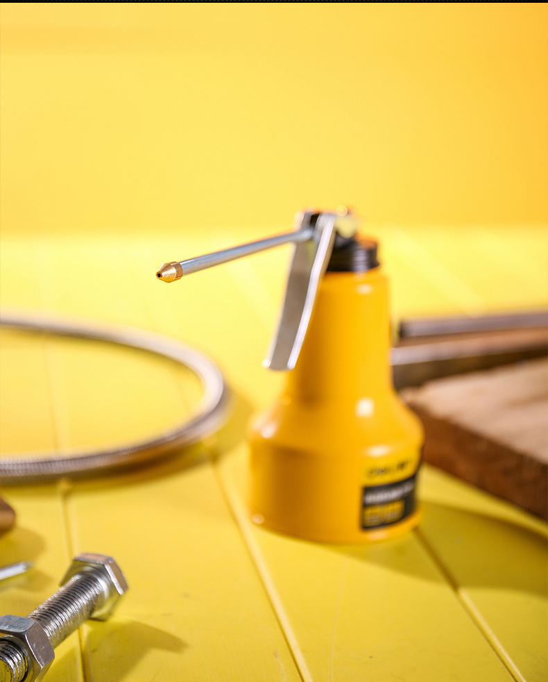 得力工具高压机油壶机油枪机油滴壶手动加油壶机油润滑油壶加注壶