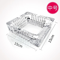 Стеклянная пепельница, 15×15см