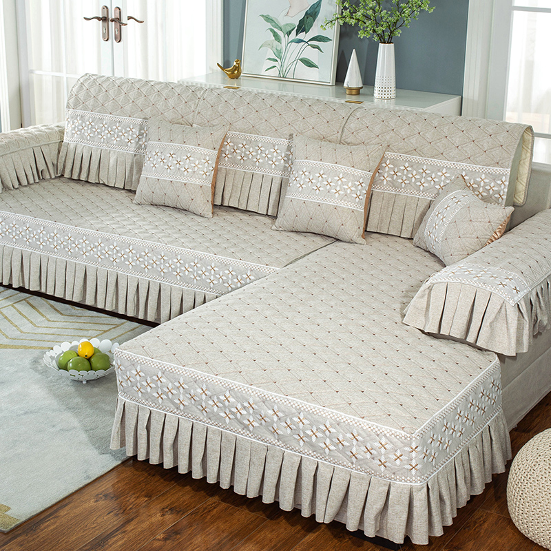 Sofa cushion four seasons universal non-slip fabric sofa cover all-inclusive universal cover back towel custom sofa cover seat cushion