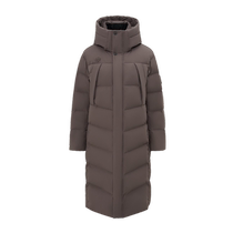 Snow Flying 2024 Autumn and Winter New Men and Women Same Style Couple Long Down Jacket Thickened Cold-Resistant Loose Straight Leg Over the Knees