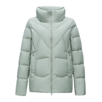 Flying in the Snow 2024 Autumn and Winter New Womens Mom Short Stand Collar Down Jacket Gentle Warm and Casual Temperament